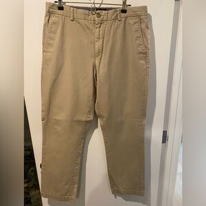 Banana Republic Tan Chinos Classic Cotton Twill